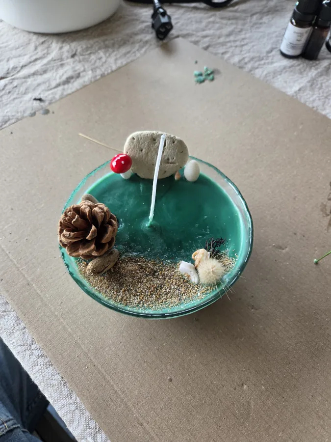 Atelier création de Bougie Oléron